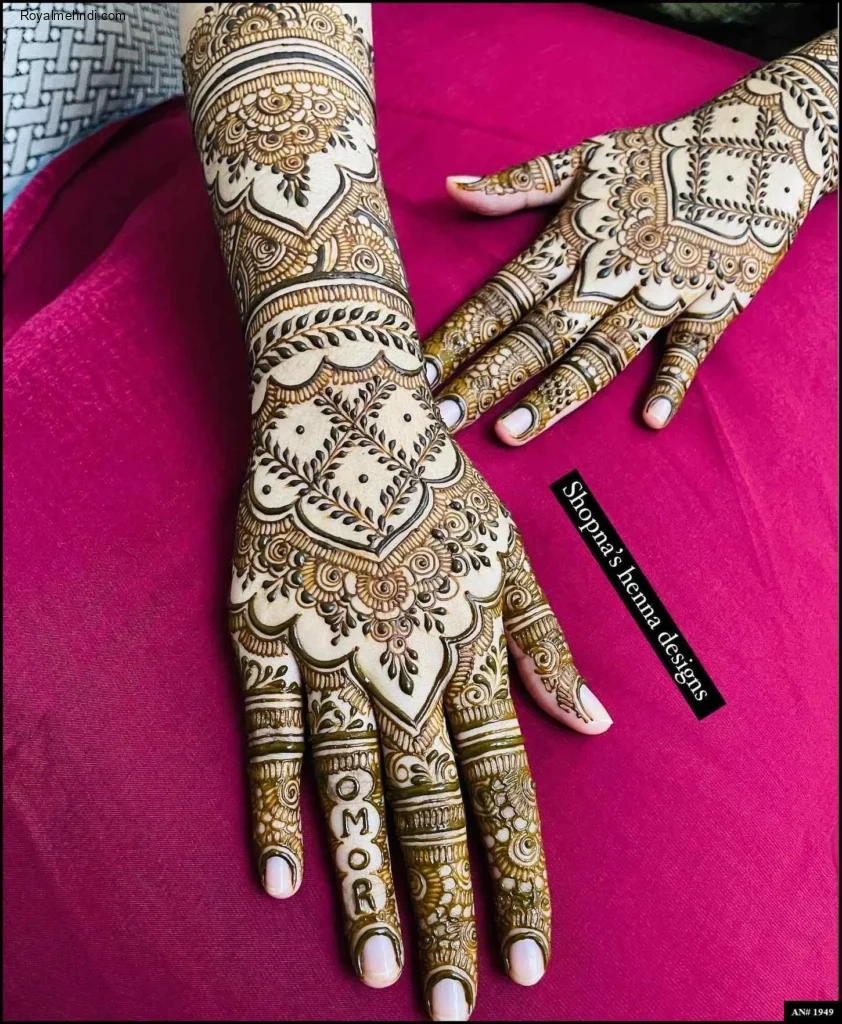 Stylish Mehndi Design