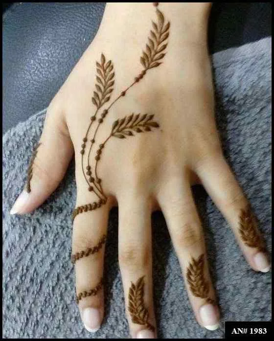 Stylish Mehndi Design