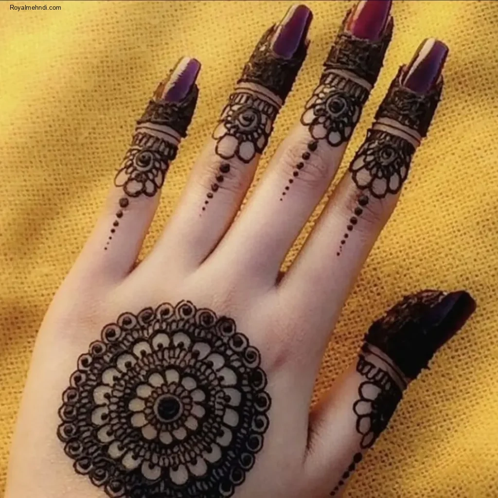 Stylish Mehndi Design