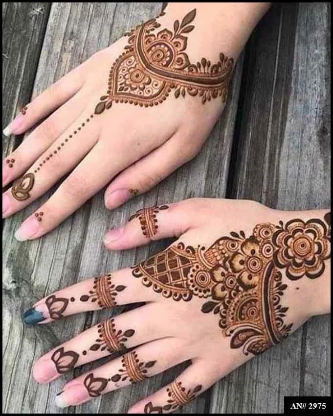 Stylish Mehndi Design