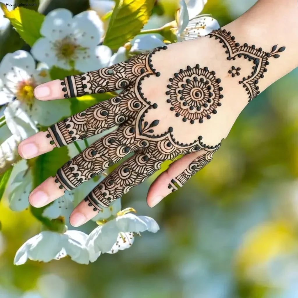 Stylish Mehndi Design
