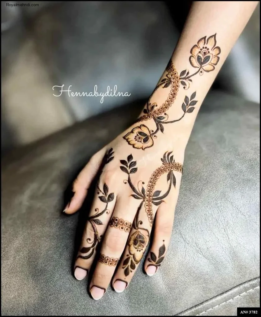 Stylish Mehndi Design