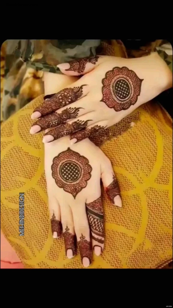 Stylish Mehndi Design