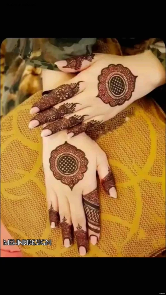 Stylish Mehndi Design