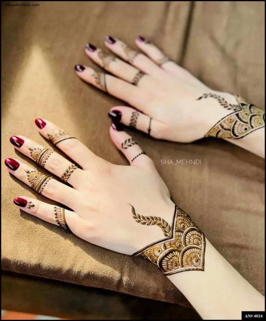 Stylish Mehndi Design