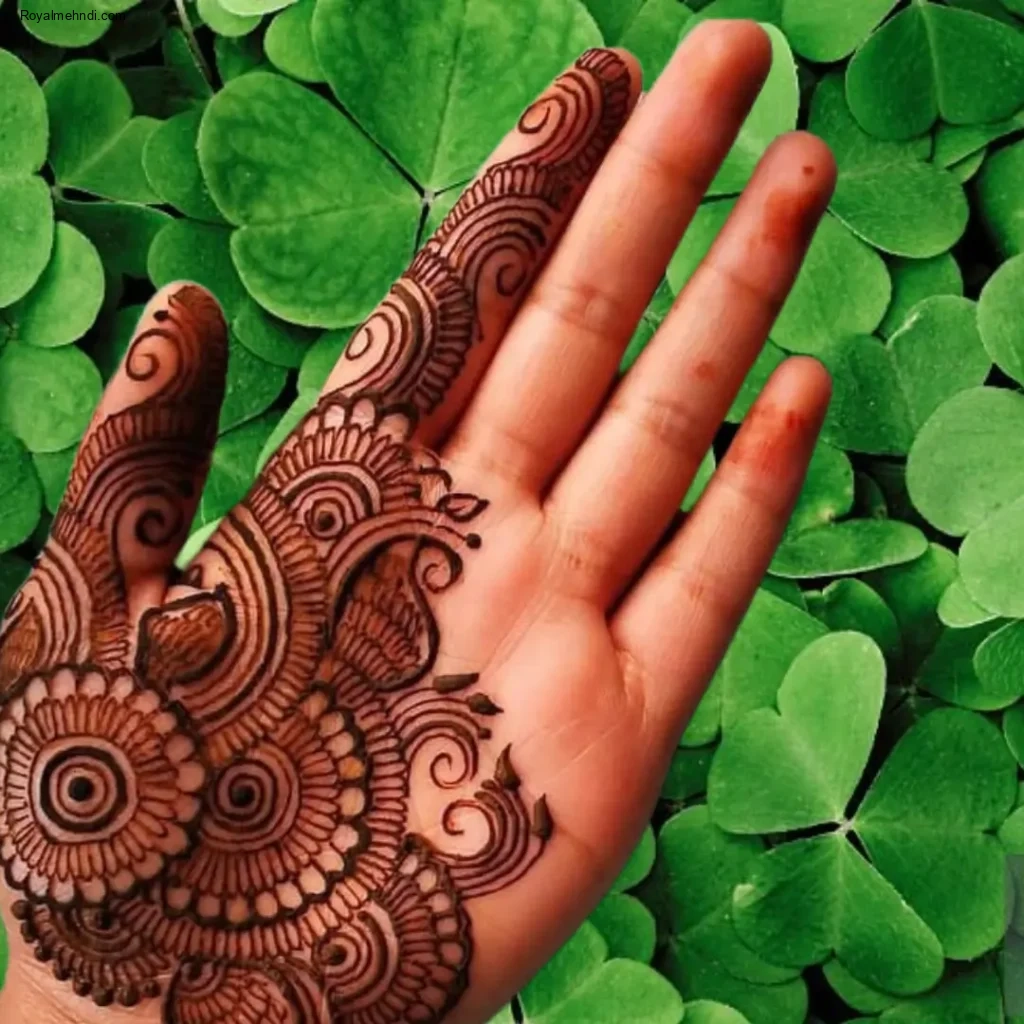 Stylish Mehndi Design