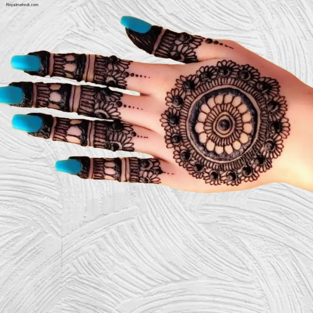 Stylish Mehndi Design