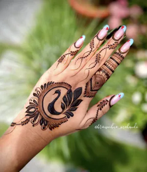 Stylish Mehndi Design