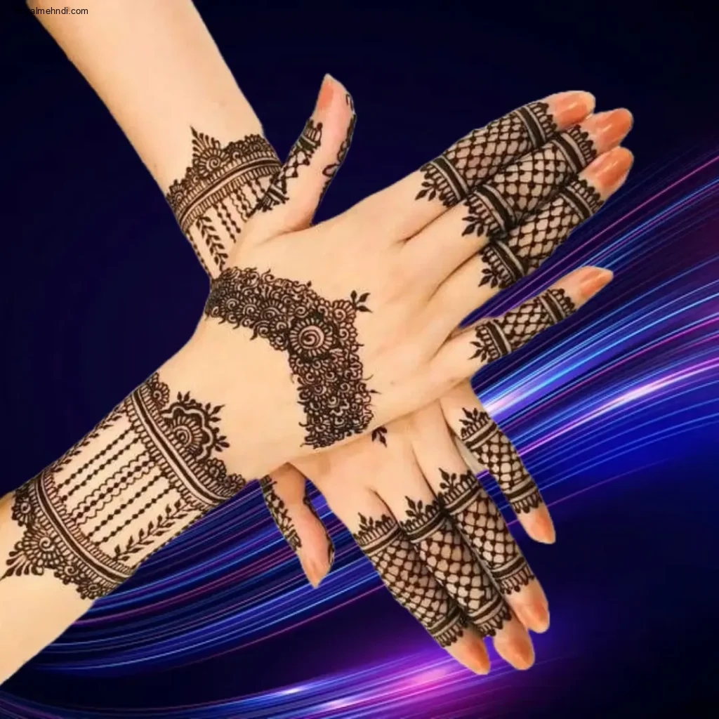 Stylish Mehndi Design