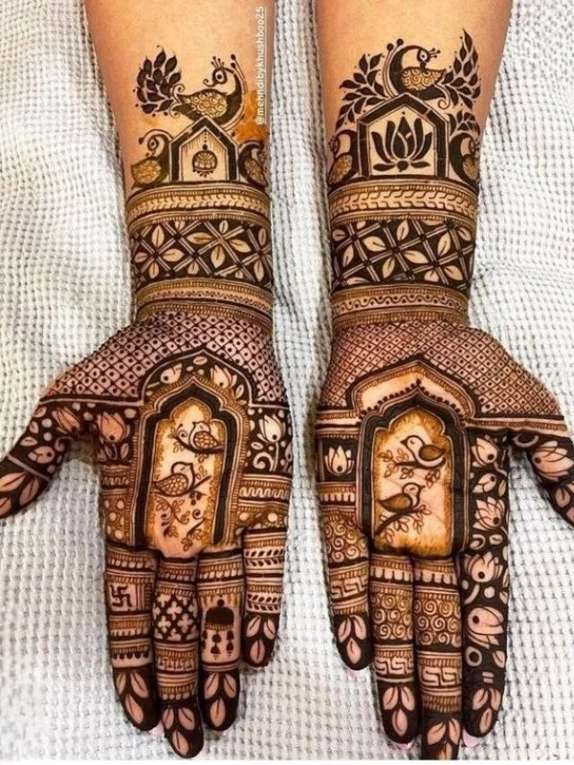 Stylish Mehndi Design