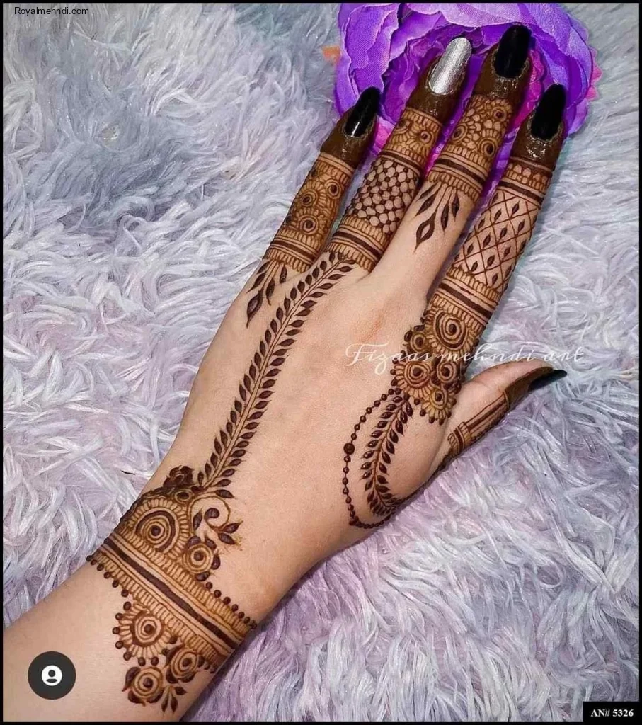 Stylish Mehndi Design