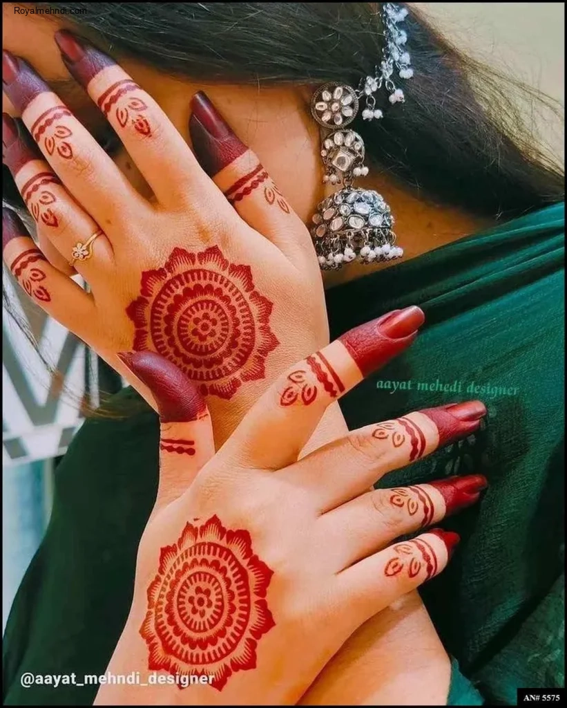 Stylish Mehndi Design