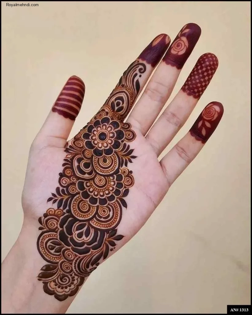 Stylish Mehndi Design