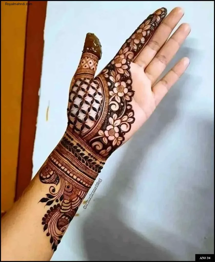 Stylish Mehndi Design