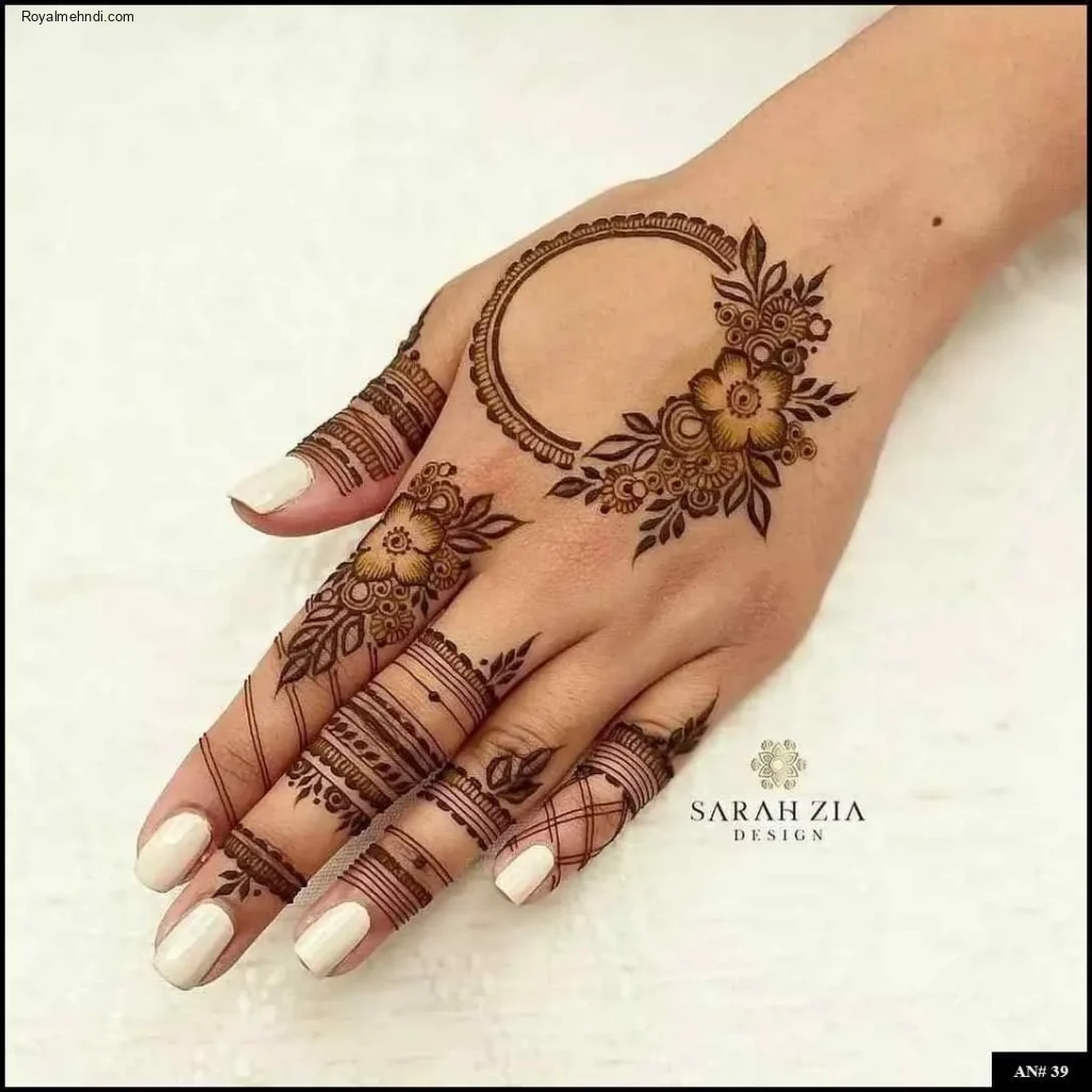 Stylish Mehndi Design