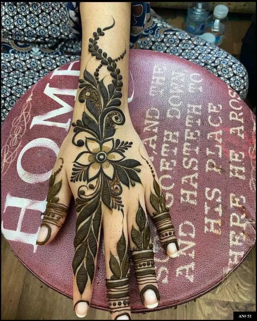 Stylish Mehndi Design
