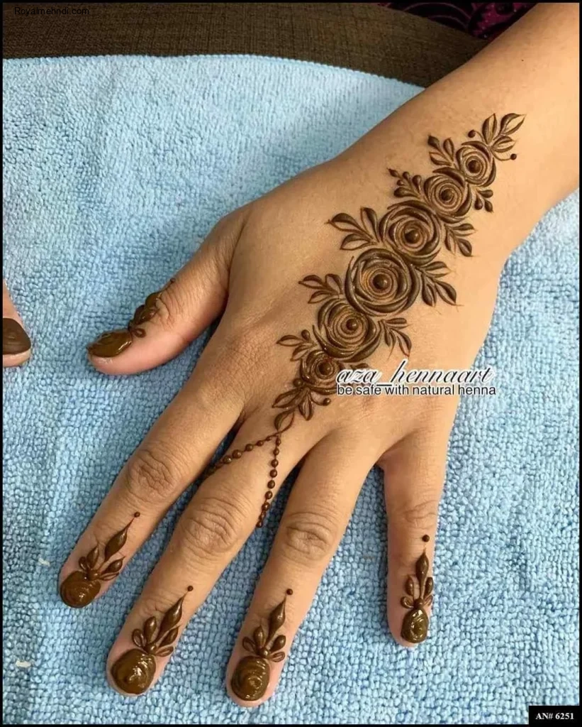 Stylish Mehndi Design
