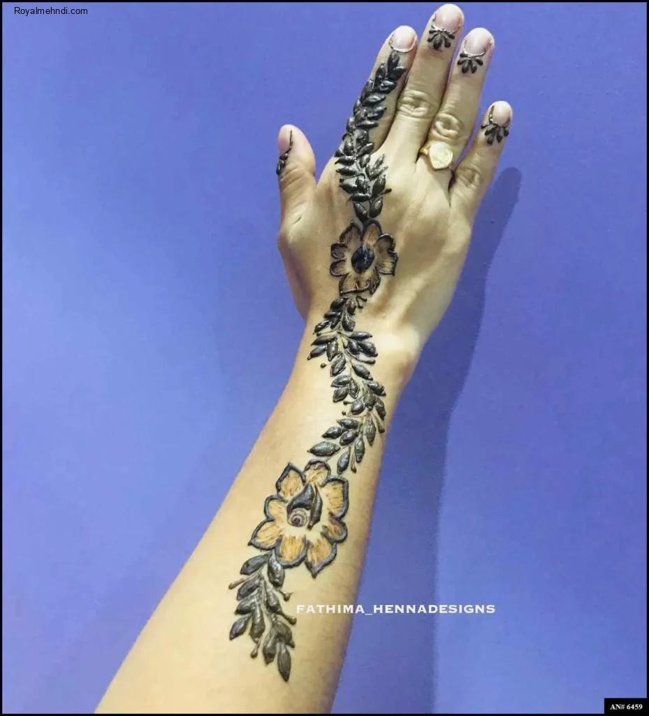 Stylish Mehndi Design