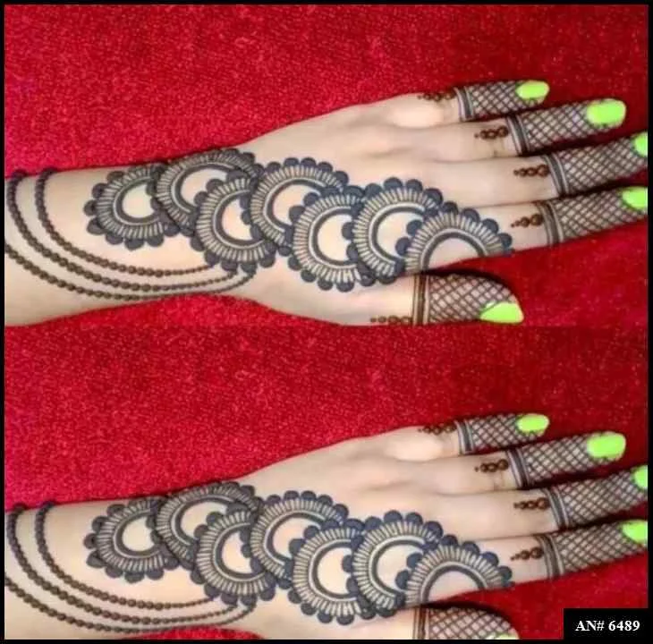 Stylish Mehndi Design