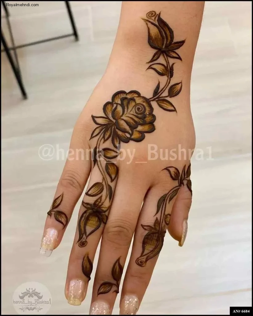Stylish Mehndi Design