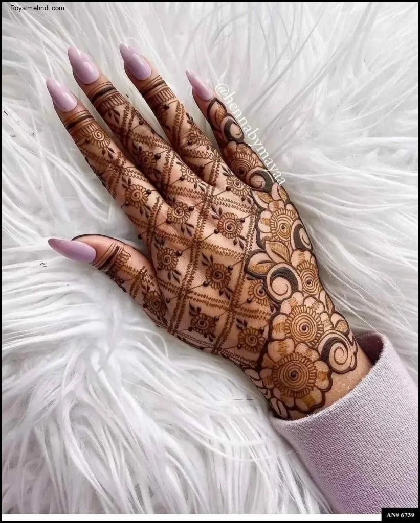 Stylish Mehndi Design
