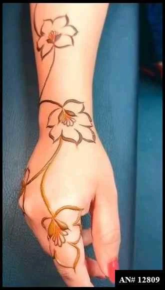 Stylish Mehndi Design