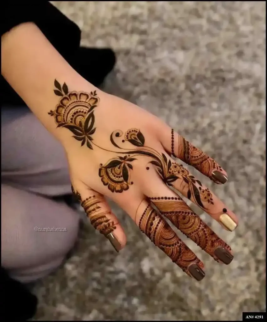 back side mehndi designs