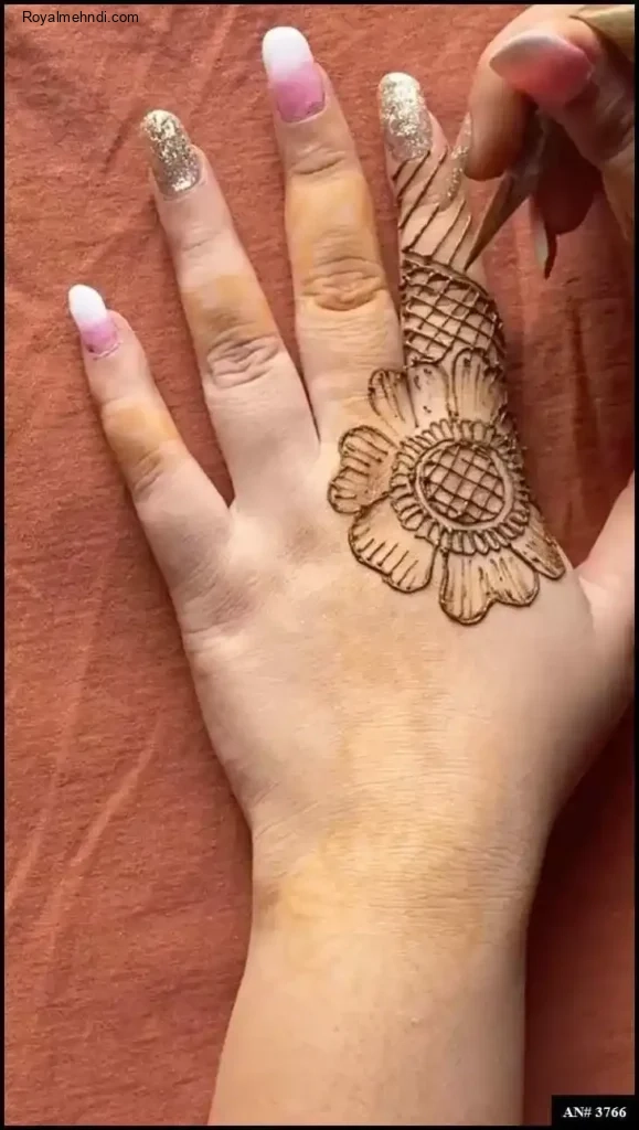 back side mehndi designs