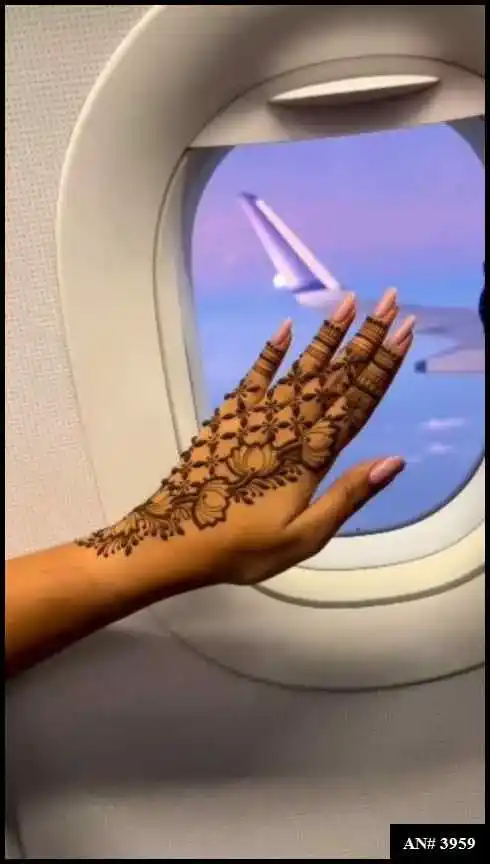 back side mehndi designs