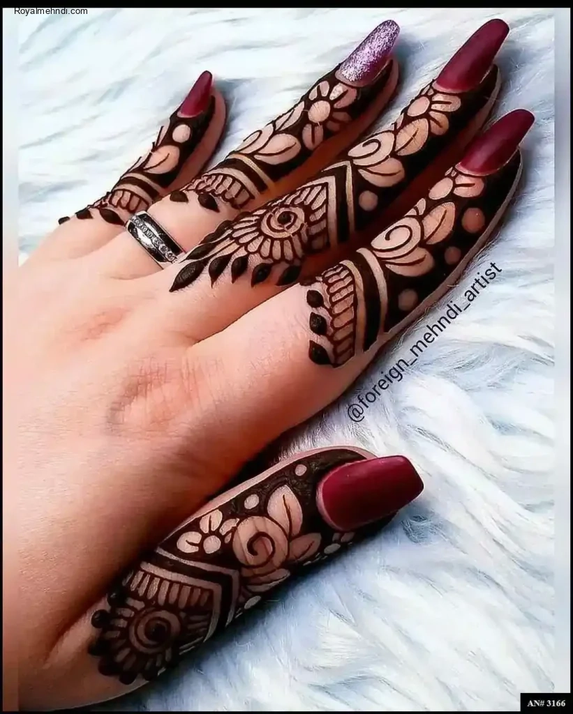 back side mehndi designs
