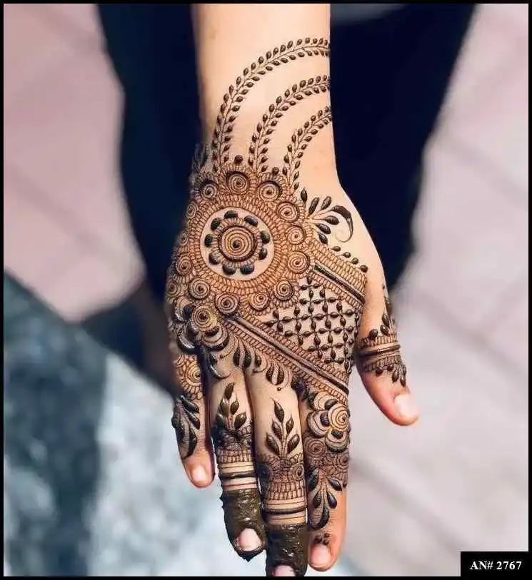 back side mehndi designs