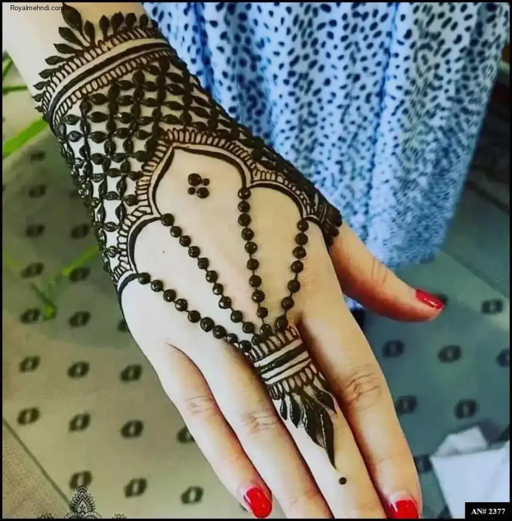 back side mehndi designs