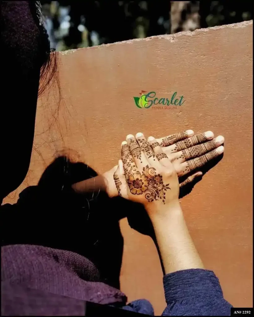 back side mehndi designs