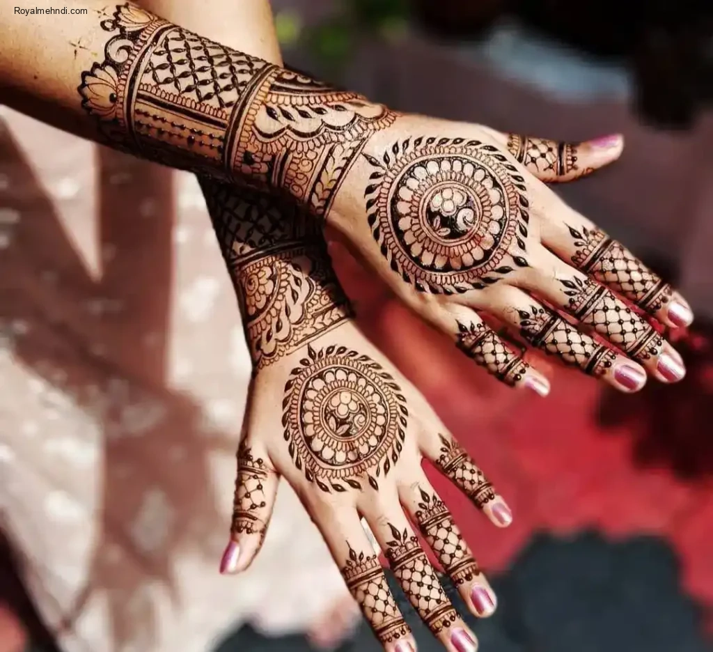 back side mehndi designs