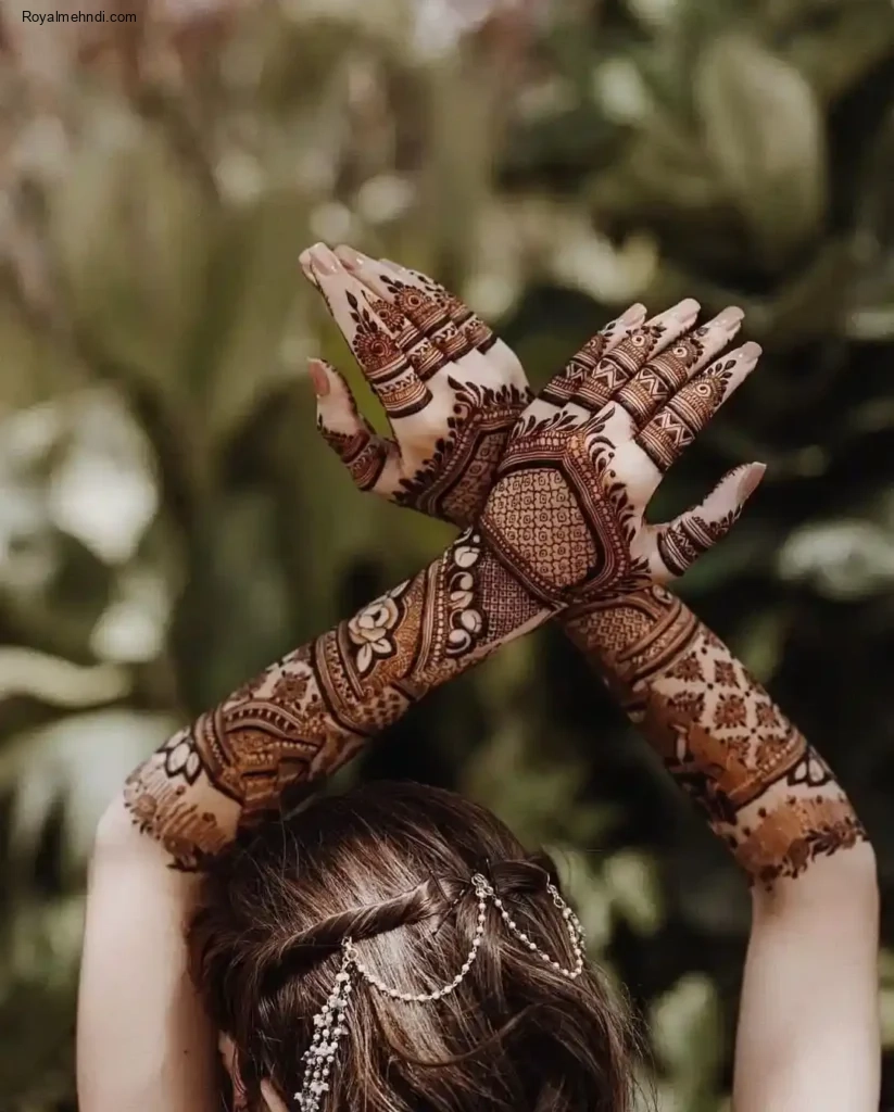back side mehndi designs