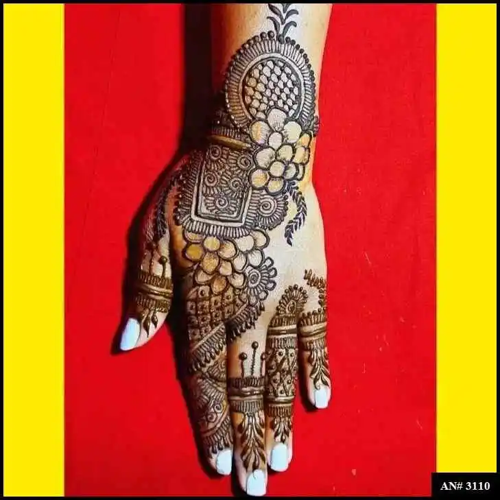 back side mehndi designs