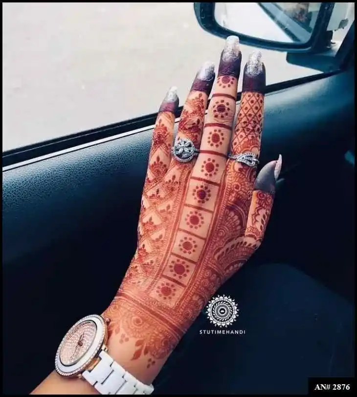 back side mehndi designs