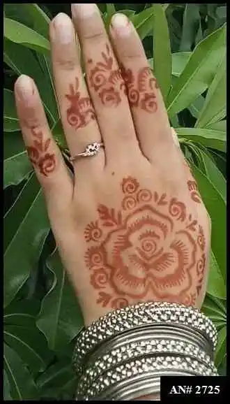 back side mehndi designs