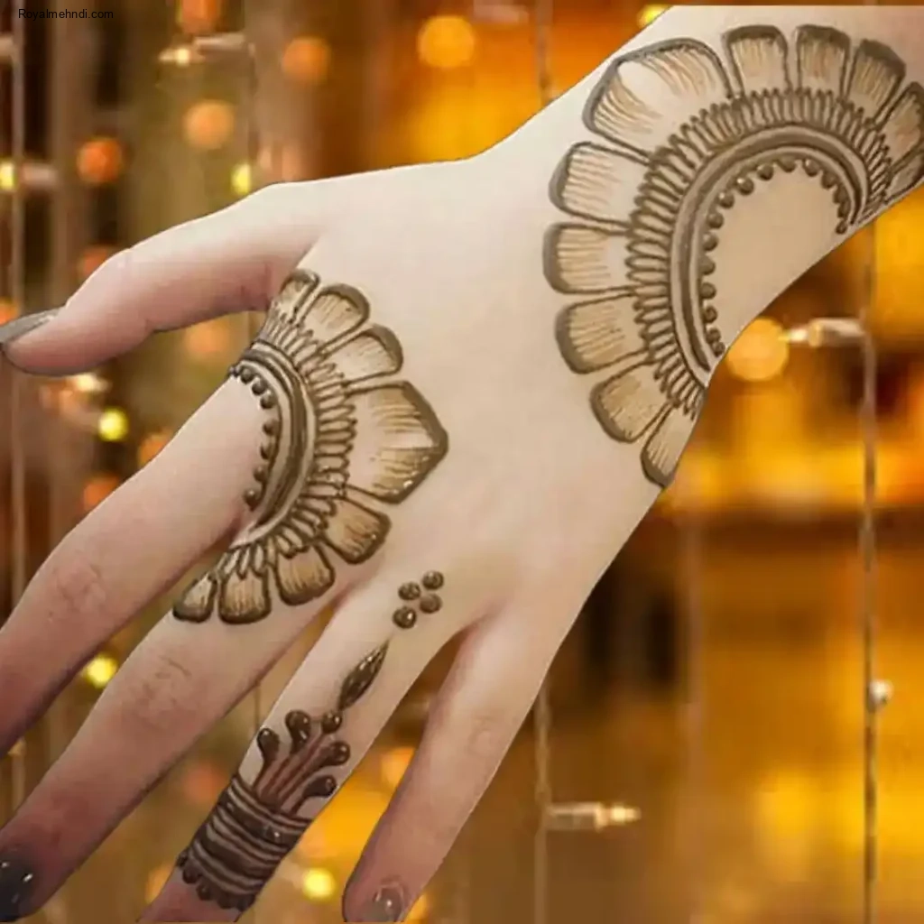 back side mehndi designs