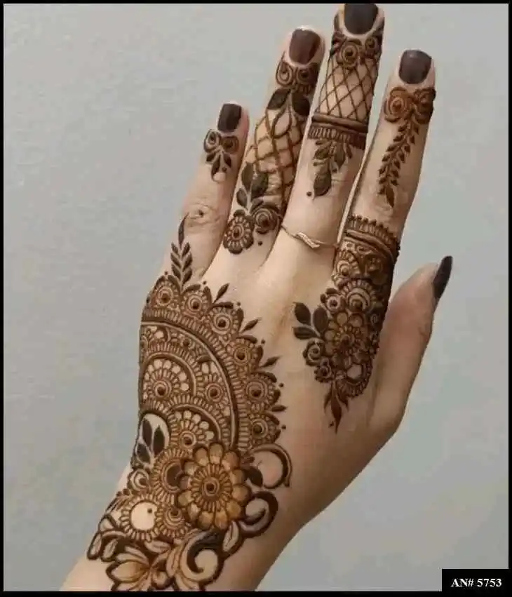 back side mehndi designs