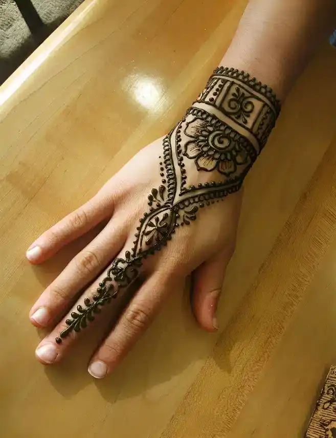 back side mehndi designs