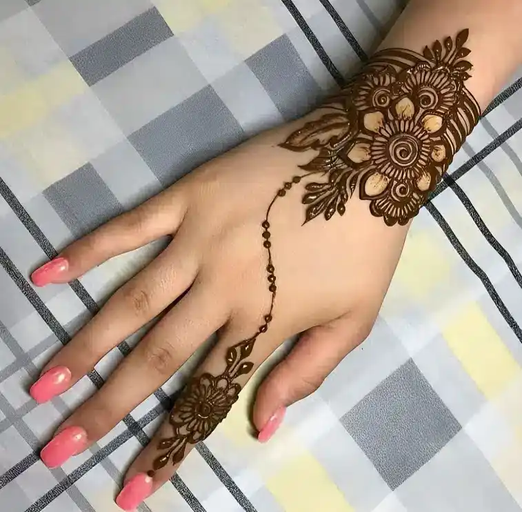 back side mehndi designs