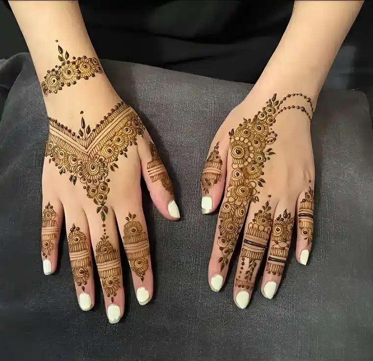 back side mehndi designs