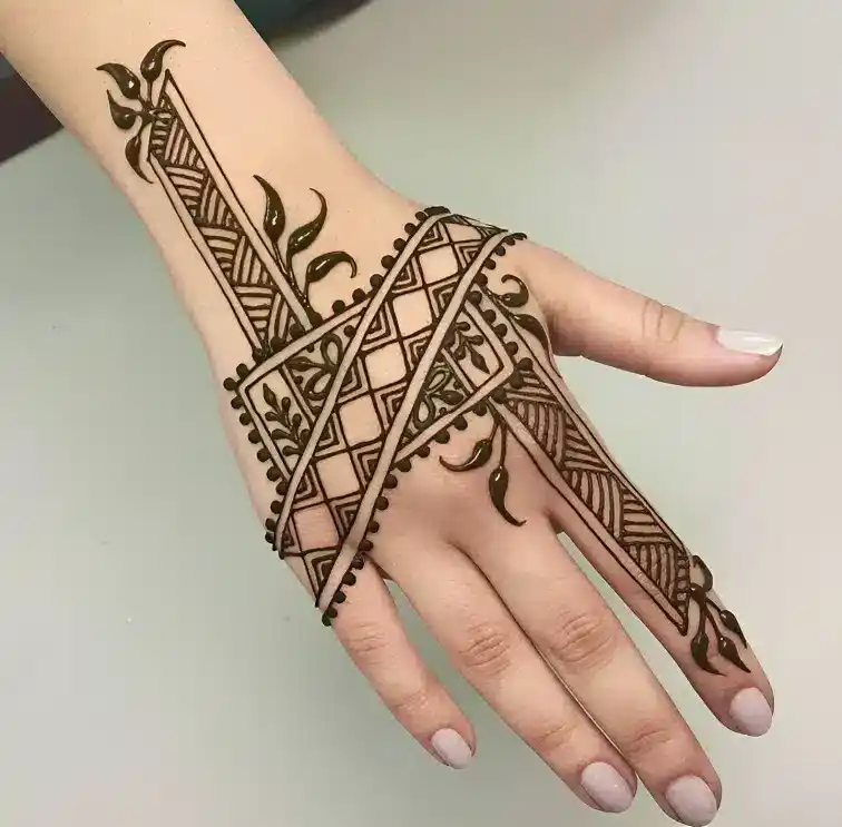 back side mehndi designs
