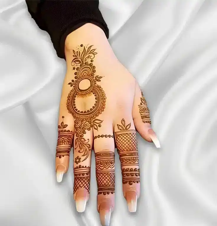 back side mehndi designs