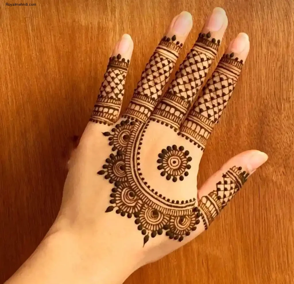 back side mehndi designs