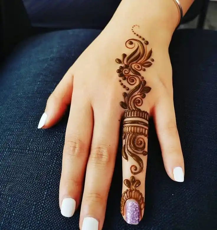 back side mehndi designs