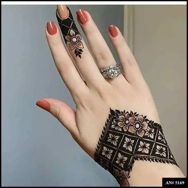 back side mehndi designs