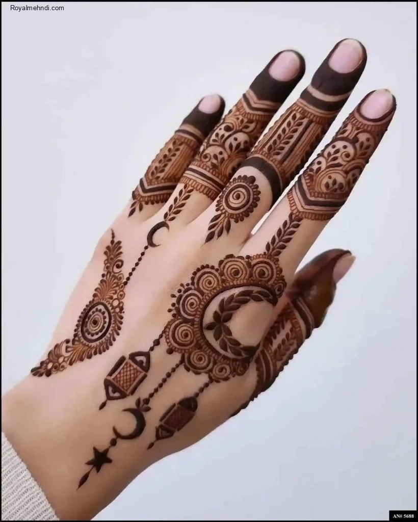 back side mehndi designs