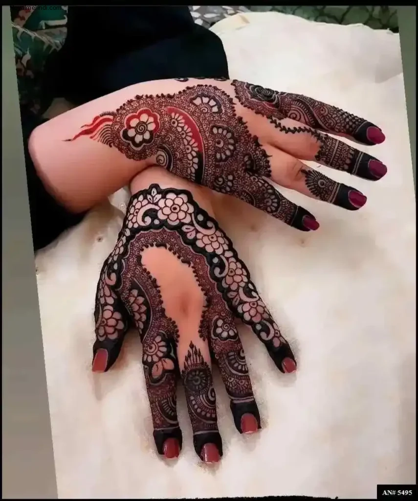back side mehndi designs